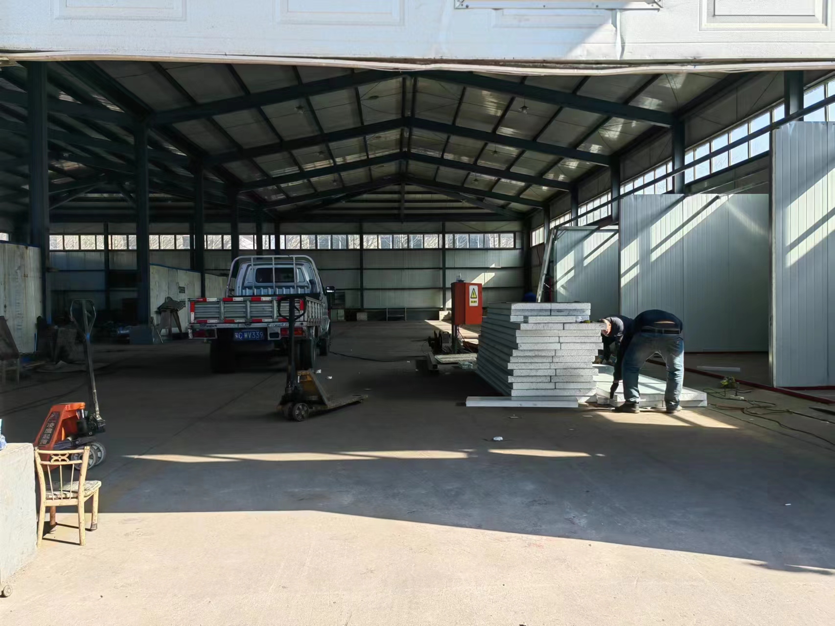 內(nèi)蒙富邦蒙儀落戶烏海，建廠實(shí)景